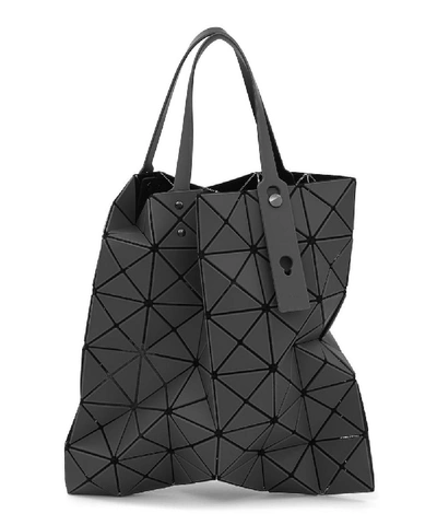 Bao Bao Issey Miyake Lucent Frost Tote Bag In Dark Grey