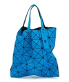 Bao Bao Issey Miyake Lucent Frost Tote Bag In Blue/gunmetal