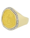 JORGE ADELER Victory Coin Diamond Ring