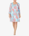 ELLEN TRACY PLUS SIZE PAJAMA TUNIC, ONLINE ONLY