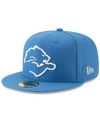 NEW ERA DETROIT LIONS LOGO ELEMENTS COLLECTION 59FIFTY FITTED CAP