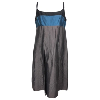 Pre-owned Bcbg Max Azria Mini Dress In Grey