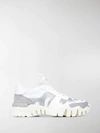 Valentino Rockrunner Plus Low-top Sneakers In White