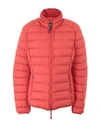 Parajumpers Down Jackets In Brick Red