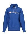 Champion Hooded Sweatshirt In Blue