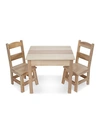 MELISSA & DOUG WOODEN TABLE & CHAIRS,0400011910489