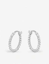 MISSOMA MINI HELICAL STERLING SILVER HOOP EARRINGS,R03632842