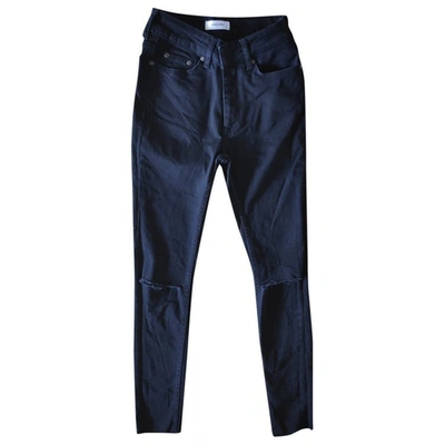 Pre-owned Anine Bing Spring Summer 2019 Black Denim - Jeans Jeans