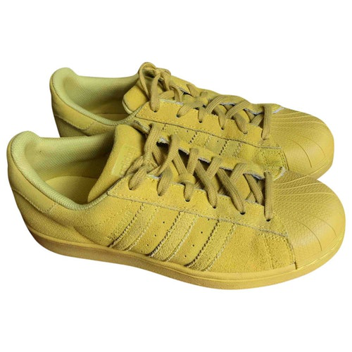 adidas originals superstar mens yellow