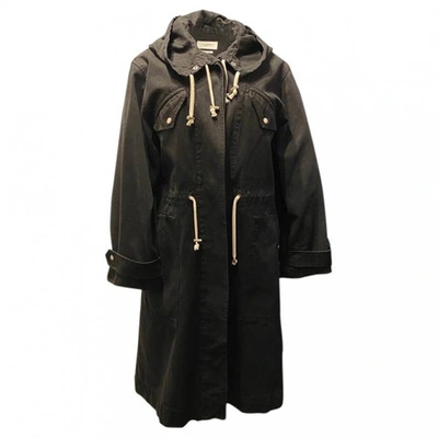 Pre-owned Isabel Marant Étoile Black Cotton Coat