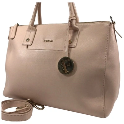 Pre-owned Furla Grey Leather Handbag