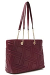 DKNY ALLEN MEDIUM QUILTED LEATHER TOTE,3074457345622981204