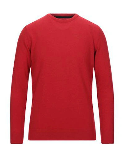 Barbour Sweaters In Red