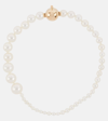 Sophie Bille Brahe Petite Peggy 14-karat Gold Pearl Bracelet In White