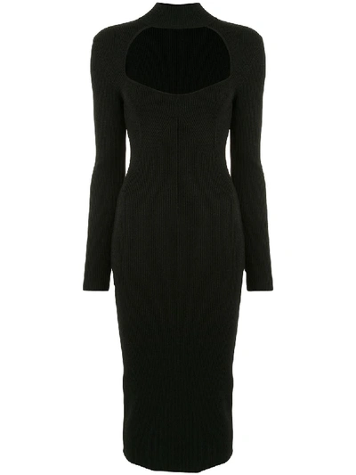 Manning Cartell Virtual Dimension Knit Dress In Black