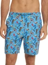 ROBERT GRAHAM Summertime Tropical Print Shorts