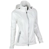 Zero Restriction Hooded Olivia Jacket In White/white