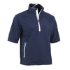 Zero Restriction Power Torque 1/4 Zip Short Sleeve In Navy/white