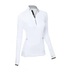 Zero Restriction Sofia Z500 Pullover In White/silver