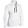 Zero Restriction Z500 1/4 Zip Pullover - Sale In White/navy