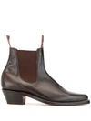 R.M.WILLIAMS MILLICENT POINT-TOE CHELSEA BOOTS