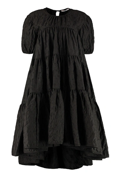Cecilie Bahnsen Esme Ruffles Dress In Black