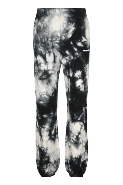 Off-white Tie-dye Effect Sweatpants In Black