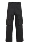 Y-3 COTTON CARGO-TROUSERS,11415926