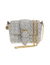 Red Valentino Red(v) Flower Puzzle Shoulder Bag In Cristallo