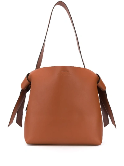 Acne Studios Medium Musubi Bag In Brown