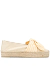 CASTAÃ±ER STRIPED BOW ESPADRILLES