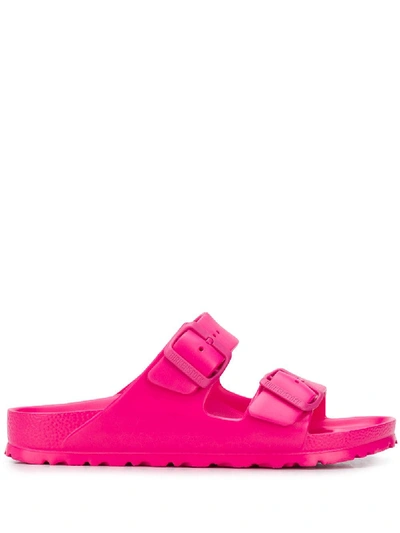 Birkenstock Arizona Slide Sandals In Pink