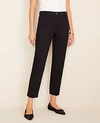 ANN TAYLOR THE PETITE COTTON CROP PANT - CURVY FIT,533037