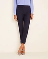 Ann Taylor The Tall High Waist Ankle Pant In Atlantic Navy