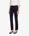 Ann Taylor The Ankle Pant In Seasonless Stretch In Core Black