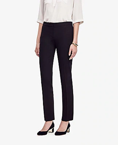 Ann Taylor The Petite Ankle Pant In Seasonless Stretch In Core Black