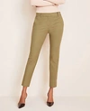 Ann Taylor The Ankle Pant In Green Jasmine