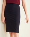 ANN TAYLOR THE PETITE PENCIL SKIRT IN TROPICAL WOOL,509517