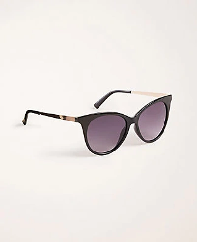 Ann Taylor Cateye Sunglasses In Black