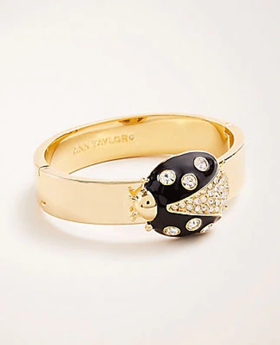 Ann Taylor Ladybug Bangle In Gold