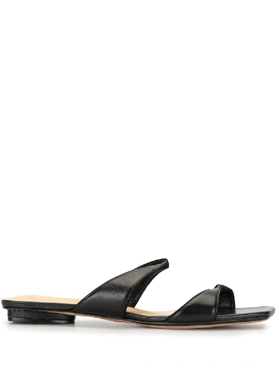 Alexandre Birman Miki Open-toe Sandals In Black