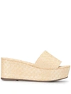 SCHUTZ VILENA WEDGE SANDALS