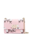 FURLA FLORAL PRINT SHOULDER BAG