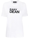 Dsquared2 Easy Dean T-shirt In White