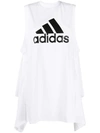 ADIDAS ORIGINALS X HYKE DRAPED DETAIL VEST TOP