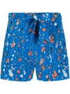 EQUIPMENT TAIMEE FLORAL-PRINT SHORTS