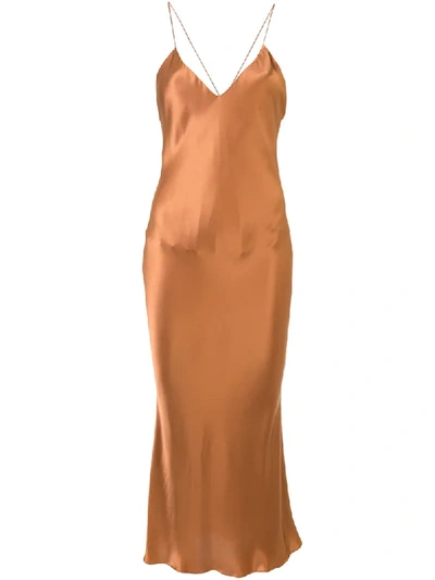 Alix Nyc Lewis Dress In Brown
