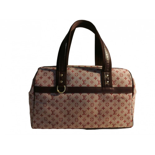 Pre-Owned Louis Vuitton Josephine Pink Cloth Handbag | ModeSens