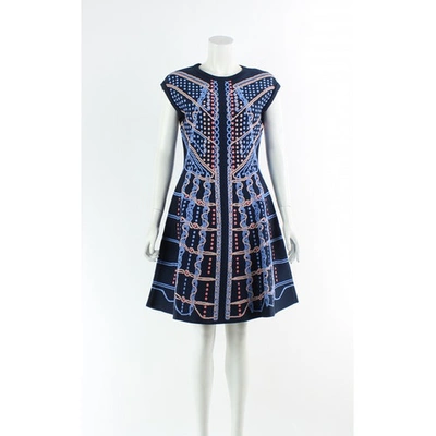 Pre-owned Peter Pilotto Navy Dress