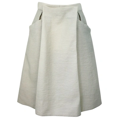 Pre-owned Marni Mid-length Skirt In Beige